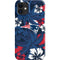NFL New England Patriots Tropical Print iPhone 12 Mini Lite Case