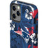 NFL New England Patriots Tropical Print iPhone 12 Pro Impact Case