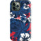NFL New England Patriots Tropical Print iPhone 12 Pro Max Impact Case