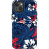 NFL New England Patriots Tropical Print iPhone 13 Impact Case