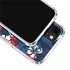 NFL New England Patriots Tropical Print iPhone 13 Mini Clear Case