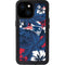 NFL New England Patriots Tropical Print iPhone 13 Mini Waterproof Case