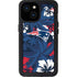NFL New England Patriots Tropical Print iPhone 13 Mini Waterproof Case