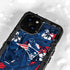 NFL New England Patriots Tropical Print iPhone 13 Mini Waterproof Case