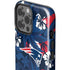 NFL New England Patriots Tropical Print iPhone 13 Pro Max Impact Case