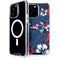 NFL New England Patriots Tropical Print iPhone 13 Pro Max MagSafe Case