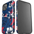NFL New England Patriots Tropical Print iPhone 15 Impact Case