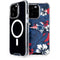 NFL New England Patriots Tropical Print iPhone 15 Pro MagSafe Case