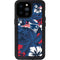 NFL New England Patriots Tropical Print iPhone 14 Pro Max Waterproof Case