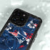 NFL New England Patriots Tropical Print iPhone 14 Pro Max Waterproof Case