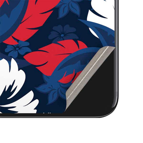 NFL New England Patriots Tropical Print iPhone SE (2nd & 3rd Gen) Skin