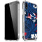 NFL New England Patriots Tropical Print iPhone XR Clear Case