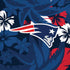 NFL New England Patriots Tropical Print iPhone XS Skin
