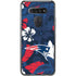 NFL New England Patriots Tropical Print LG K51/Q51 Clear Case