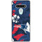 NFL New England Patriots Tropical Print LG Stylo 6 Clear Case
