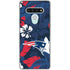 NFL New England Patriots Tropical Print LG Stylo 6 Clear Case