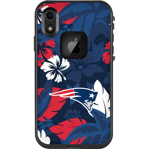 NFL New England Patriots Tropical Print LifeProof Fre iPhone Skin