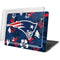 NFL New England Patriots Tropical Print MacBook Pro 13in (2020) Case plus Skin