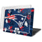 NFL New England Patriots Tropical Print MacBook Pro 16in (2019-20) Case plus Skin