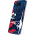 NFL New England Patriots Tropical Print Moto E5 Plus Skin
