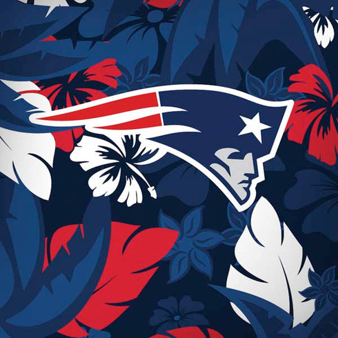 NFL New England Patriots Tropical Print Moto G6 Skin