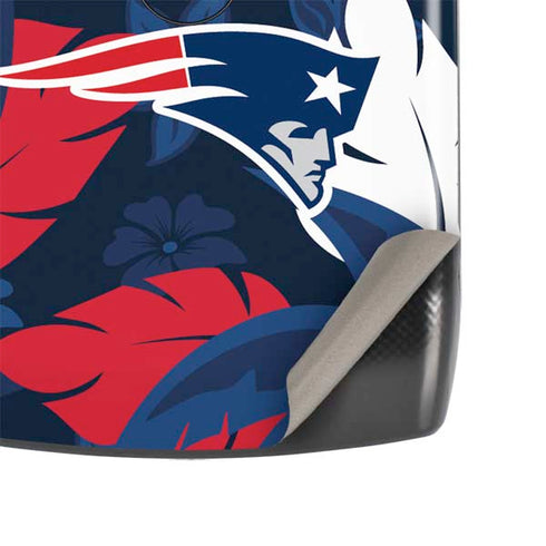 NFL New England Patriots Tropical Print Motorola RAZR Skin