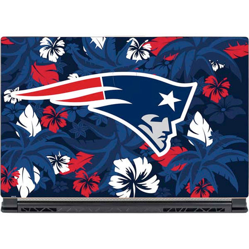 NFL New England Patriots Tropical Print MSI GS65 Stealth Laptop Skin