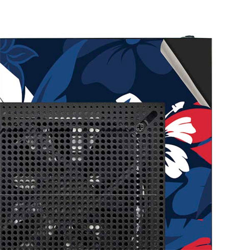 NFL New England Patriots Tropical Print NZXT H510 Compact ATX Mid-Tower Case Skin