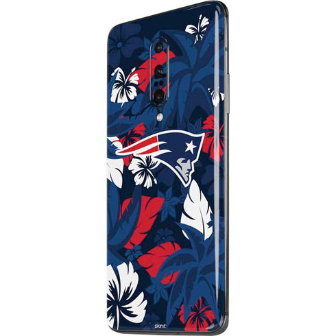NFL New England Patriots Tropical Print OnePlus 7 Pro Skin