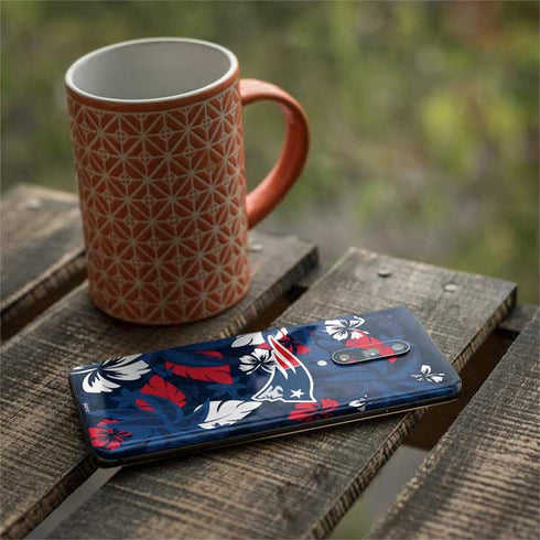 NFL New England Patriots Tropical Print OnePlus 7 Pro Skin