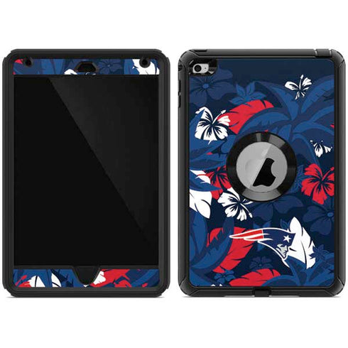 NFL New England Patriots Tropical Print Otterbox Defender iPad Skin