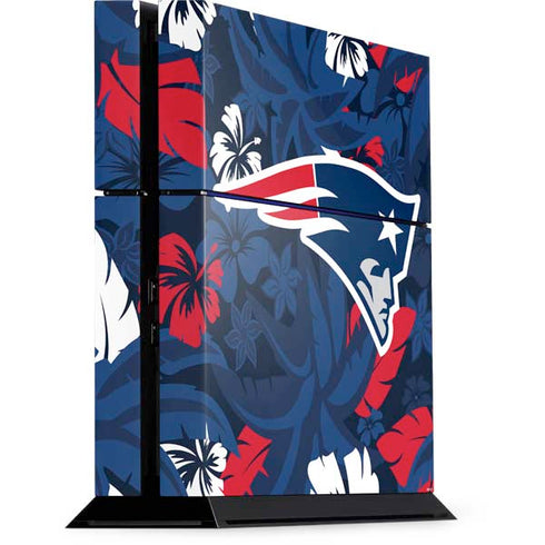 NFL New England Patriots Tropical Print PS4 Console Skin