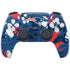 NFL New England Patriots Tropical Print PS5 Controller Skin