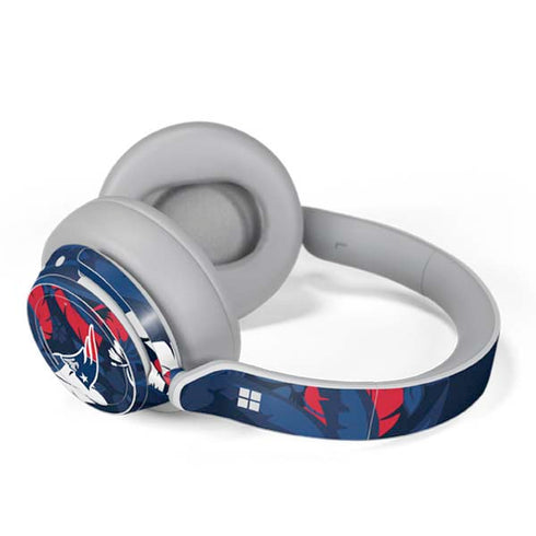 NFL New England Patriots Tropical Print Surface Headphones Skin