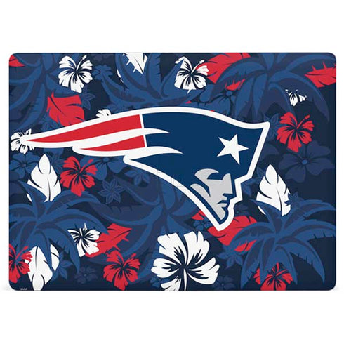 NFL New England Patriots Tropical Print Surface Laptop 2 Skin