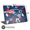 NFL New England Patriots Tropical Print Universal Laptop 15in (12.2 x 8.8in) Skin
