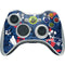 NFL New England Patriots Tropical Print Xbox 360 Wireless Controller Skin
