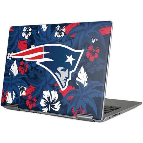 NFL New England Patriots Tropical Print Yoga 710 14in Skin