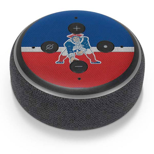 NFL New England Patriots Vintage Amazon Echo Dot Skin