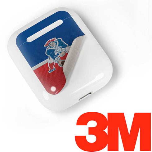 NFL New England Patriots Vintage Apple AirPods Skin