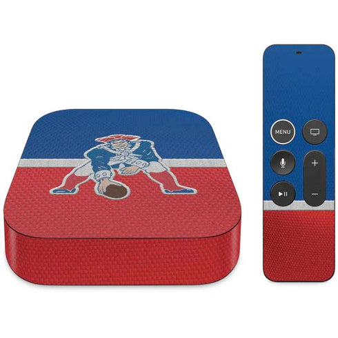 NFL New England Patriots Vintage Apple TV Skin