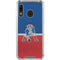 NFL New England Patriots Vintage Galaxy A30 Clear Case