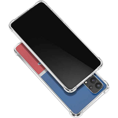 NFL New England Patriots Vintage Galaxy A32 5G Clear Case