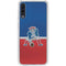 NFL New England Patriots Vintage Galaxy A50 Clear Case