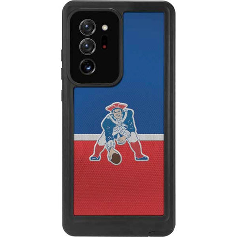 NFL New England Patriots Vintage Galaxy Note20 Ultra 5G Waterproof Case