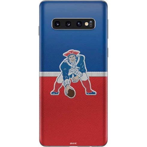 NFL New England Patriots Vintage Galaxy S10 Skin