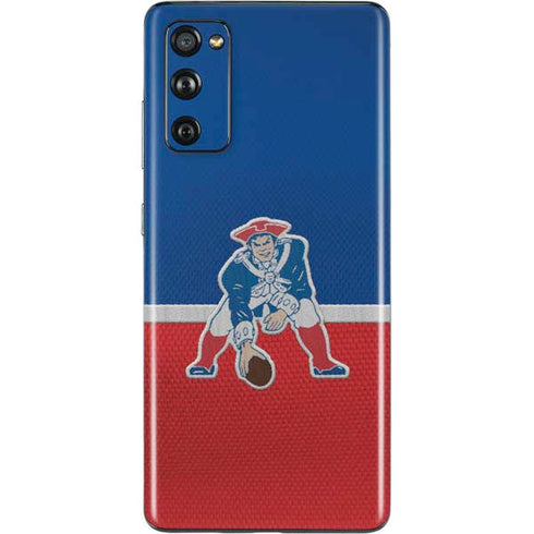 NFL New England Patriots Vintage Galaxy S20 Fan Edition Skin