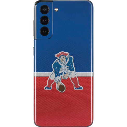 NFL New England Patriots Vintage Galaxy S21 5G Skin