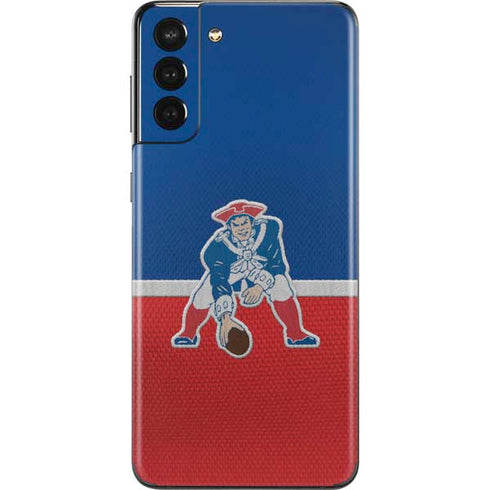 NFL New England Patriots Vintage Galaxy S21 Plus 5G Skin