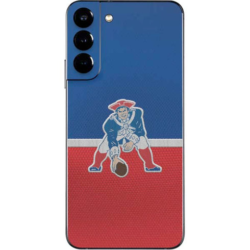 NFL New England Patriots Vintage Galaxy S22 Plus Skin